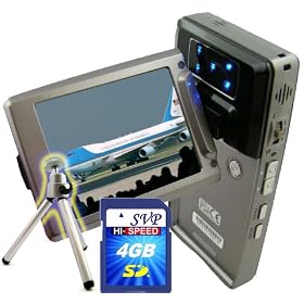 Click here to buy SVP HDDV-2880Bk 16MP Max TOUCH BUTTON 2.5-inch 270 DEGREE LCD Digital Video Camcorder +... by SVP.