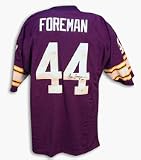 Chuck Foreman Autographed Minnesota Vikings Throwback Purple Jersey