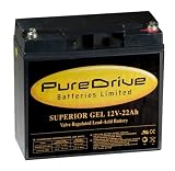GEL Golf Trolley Battery 12v-22Ah