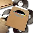 Wrapro 7 Inch Vinyl Record Mailers - Packaging for 1 to 16 Single Records [ Pack 25 ]