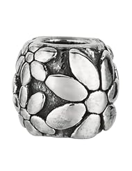 925 Sterling Silver Daisy Bead, For Chamilia, Pandora, Biagi, Personality, Reflections And More Charm Bracelets