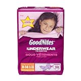 Goodnites Youth Pants Large/Extra Large, Girl, 20 Count (Pack of 3)