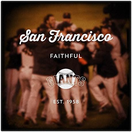 Canvas of San Francisco Giants Blur Art