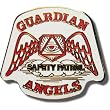 Official Guardian Angels Supporter Pin