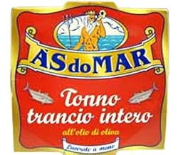 A's Do Mar Tonno Trancio Intero Tuna Packed in Olive Oil (200GRAMS)