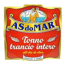 A's Do Mar Tonno Trancio Intero Tuna Packed in Olive Oil (200GRAMS)