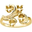 14K Yellow Gold Mother's Ring - 4 Gemstone -- YOU CHOOSE THE COLORS!