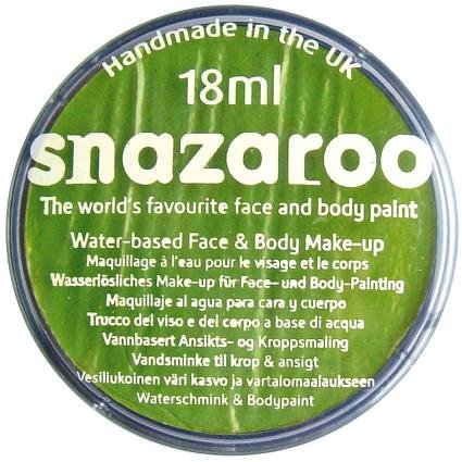 Childrens Toyshop  Toys : Snazaroo Face Paint 18ml Lime Green