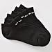 Nike Women's Performance No Show Socks 3 Pair - Shoe Size: 6-10 Black