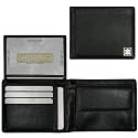 Scheintasche, Geldbörse, Geldtasche, schwarz, Lammnappa