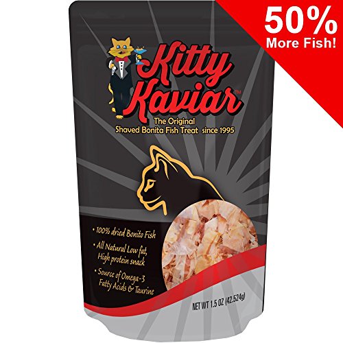 Kitty Kaviar Shaved Bonita Fish Treat for Cats - 1.5 ounce