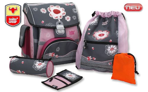 TOITO WEAR SCHULRANZENSET LADYBUG 5-TEILIG SCHULTASCHE TORNISTER RANZEN SCHULRANZEN SCHOOL BAG FRIEDRICH LEDERWAREN TOITO WEAR SCHULRANZENSET LADYBUG 5-TEILIG SCHULTASCHE TORNISTER RANZEN SCHULRANZEN SCHOOL BAG FRIEDRICH LEDERWAREN