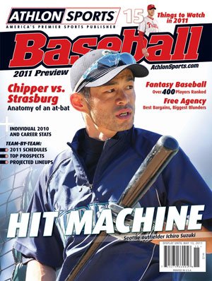 Athlon Sports 2011 MLB Baseball Preview Magazine- Seattle Mariners Cover