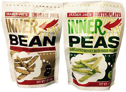 Trader Joe's Contemplates Inner Peas & Embrace Your Inner Bean Combo (1 Bag of Each)