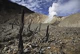 Papandayan Crater, Java Island, Indonesia. - 18"W x 12"H - Peel and Stick Wall Decal by Wallmonkeys