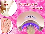 USpicy 2012 Brand New Pink Top 12W LED Nail Light / Lamp / Dryer (30, 60, 90 Sec Timer) for Curing Gelish & LED Gels w/ Full 1 Yr Warranty