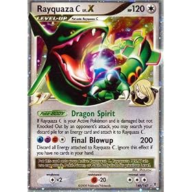 Pokemon Platinum Supreme Victors Single Card Rayquaza C Lv. X #146 Ultra Rare Holofoil