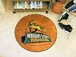 Wright State Raiders 29" Round Basketball Floor Mat (Rug)