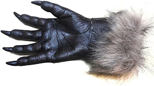 Halloween Werewolf Wolf Paws Claws Cosplay Gloves Creepy Costume Theater Toys