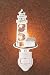 Lighthouse Silver Plated Swarovski Crystal Night Light