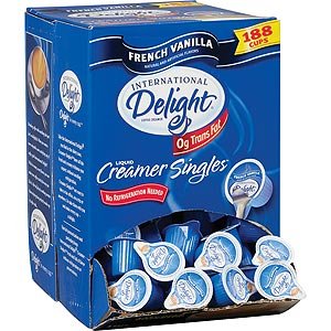 Int'l Delight Coffee Creamer French Vanilla-188ct by Int'l Delight