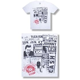 Johnny Cash Show T-Shirt Large