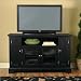 Home Styles Furniture Bedford Wood LCD,Plasma TV Stand in Ebony Finish