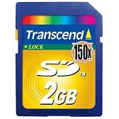 Transcend SDカード 150倍速 2GB TS2GSD150
