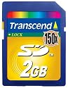 Transcend 2GB 150X Secure Digital SD Card