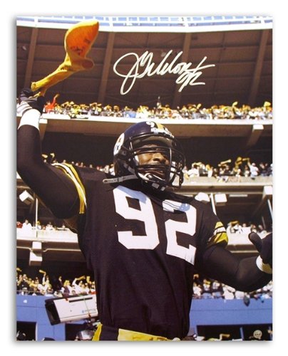 Jason Gildon Autographed/Hand Signed Pittsburgh Steelers 16x20 Photo