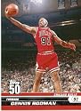 2007-08 (2008) Topps 50th Anniversary Limited Edition # 29 Dennis Rodman / Chicago Bulls / NBA Basketball Trading Cards in a Protective Screw Down Display Case