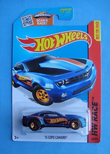 2015 Hot Wheels Hw Race - '13 Copo Camaro (Blue)