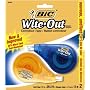 BIC Wite-Out Correction Tape, 2 Tapes