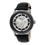 Kenneth Cole New York Mens KC1632 Skeleton Dial Automatic Analog Leather Strap Watch by Kenneth Cole