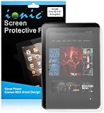 Ionic Screen Protector Film Matte (Anti-Glare) for Amazon Kindle Fire HD 8.9 Kindle Fire HD Tablet (3-pack)[Doesnt fit Kindle Fire HD 7 Inch][Lifetime Replacement Warranty]