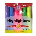 Value Pack Chisel-Point Highlighters 12-pk.