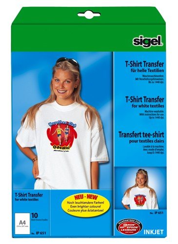 SIGEL GMBH Bügelfolie Inkjet A4 110my Reviews