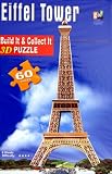 Eiffel Tower 3D PUZZLE 60 PIECES Numbered