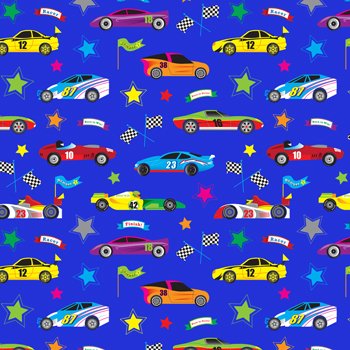 Racer Gift Wrap Roll 24" X 16'