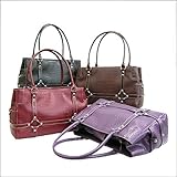 リングベルトA4トートクロコハンドバッグ