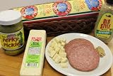 Deli Direct Gourmet Salami & Pickles Gift Basket