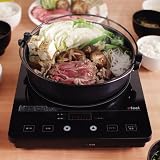 アイリスオーヤマ ガラストップIHクッキングヒーター　ブラックIRIS OHYAMA EIH-14-BK