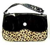 Collectif Betty Lou Leopard Handbag