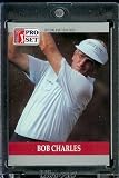1990 ProSet # 88 Bob Charles Rookie PGA Golf Card - Mint Condition - Shipped In Protective Screwdown Dispaly Case!