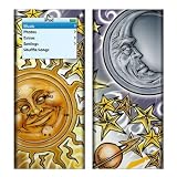 Sun & Moon Design Decal Skin Sticker for Apple iPod nano 2G (2nd Generation) 2GB/ 4GB/ 8GB Player