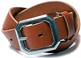 (ラングラー) Wrangler ベルト メンズ 革 レザー 日本製 オイル プレーン Free ブラウン