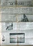 FIGARO (LE) [No 2734] du 24/06/1953 - HILLARY RECONTE L'ASCENSION DE L'EVEREST - M. PINAY RENONCE A SOLLICITER L'INVESTITURE - EDGAR FAURE -ADENAUER - MLLE BRUN - AFFAIRE FINALY - LE COLONEL ROZANOFF SUR MYSTERE IV A PASSE LE MUR DU SON - MARCEL HERAUD - LES PRISONNIERS COREENS.