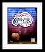 Los Angeles Clippers NBA Team Logo and Basketball Framed 8 x 10 Photograph