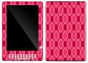 Pink Circles Design Decal Protective Skin Sticker for Amazon Kindle DX