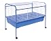Prevue Pet Products Small Animal Cage with Stand 620 Powder Blue and White, 47-Inch by 22-Inch by 37-Inch